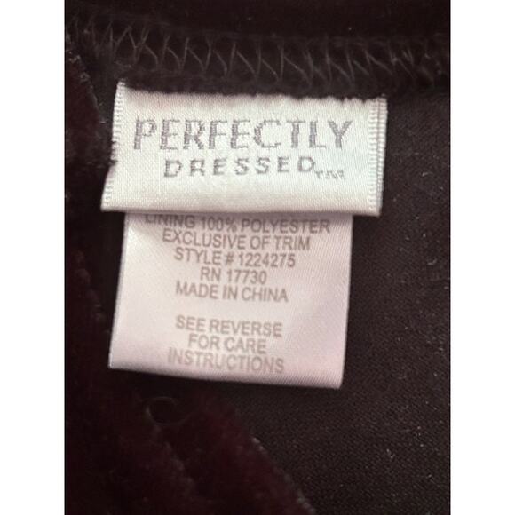 Perfectly Dressed Toddler Girl Holiday Dress Size 24M - Picture 3 of 5